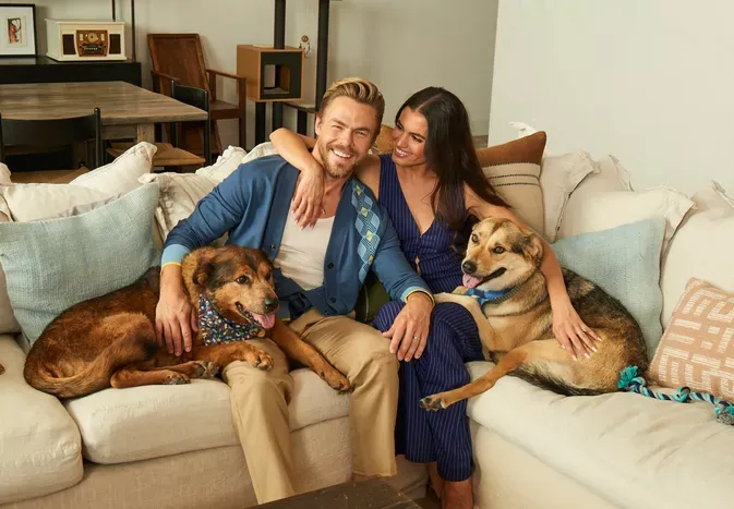 Derek Hough and Hayley Erbert-Hough Want Everyone to Experience the Love of Adopted Dogs